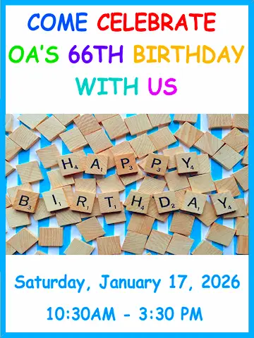 Celebrate OA's 66th Birthday